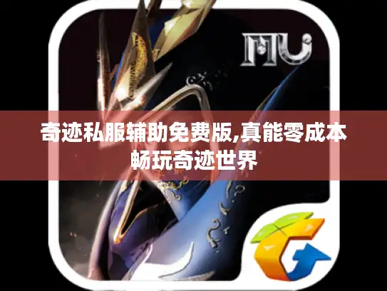 奇迹私服辅助免费版,真能零成本畅玩奇迹世界
