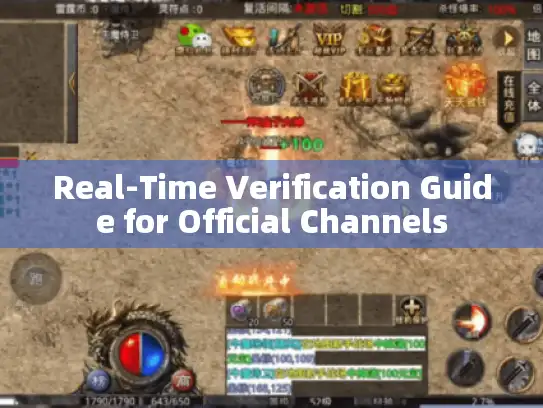 Real-Time Verification Guide for Official Channels