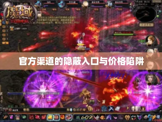 官方渠道的隐蔽入口与价格陷阱