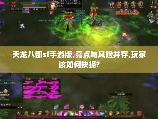 天龙八部sf手游版,亮点与风险并存,玩家该如何抉择? 天龙八部sf手游版,亮点与风险并存,玩家该如何抉择?