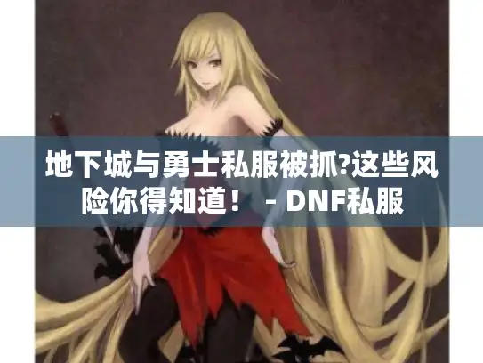 地下城与勇士私服被抓?这些风险你得知道！ - DNF私服