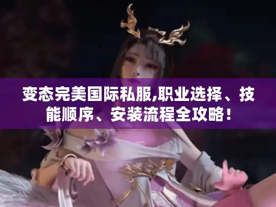 变态完美国际私服,职业选择、技能顺序、安装流程全攻略！