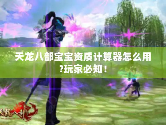 天龙八部宝宝资质计算器怎么用?玩家必知！