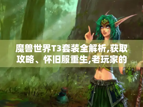 魔兽世界T3套装全解析,获取攻略、怀旧服重生,老玩家的浪漫?