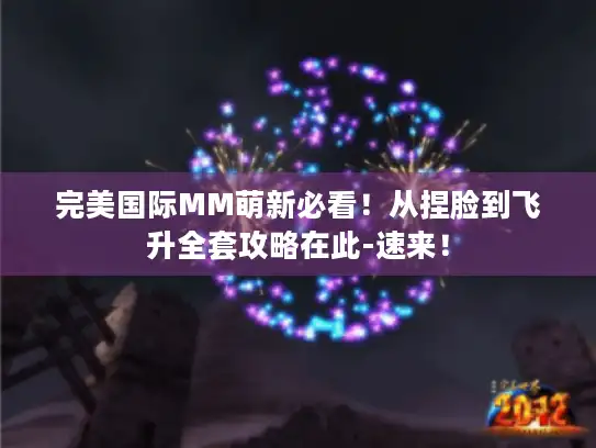 完美国际MM萌新必看！从捏脸到飞升全套攻略在此-速来！