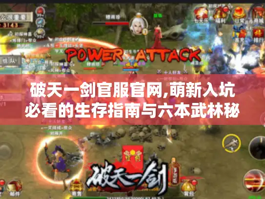 破天一剑官服官网,萌新入坑必看的生存指南与六本武林秘籍?