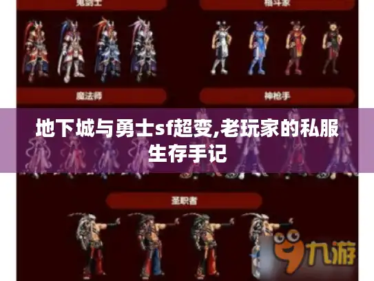 地下城与勇士sf超变,老玩家的私服生存手记