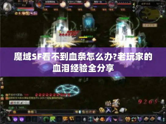 魔域SF看不到血条怎么办?老玩家的血泪经验全分享 魔域SF看不到血条怎么办?老玩家的血泪经验全分享