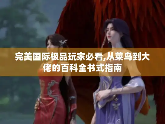 完美国际极品玩家必看,从菜鸟到大佬的百科全书式指南 完美国际极品玩家必看,从菜鸟到大佬的百科全书式指南