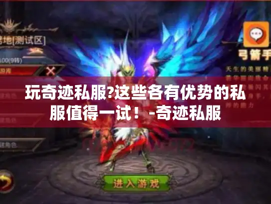 玩奇迹私服?这些各有优势的私服值得一试！-奇迹私服