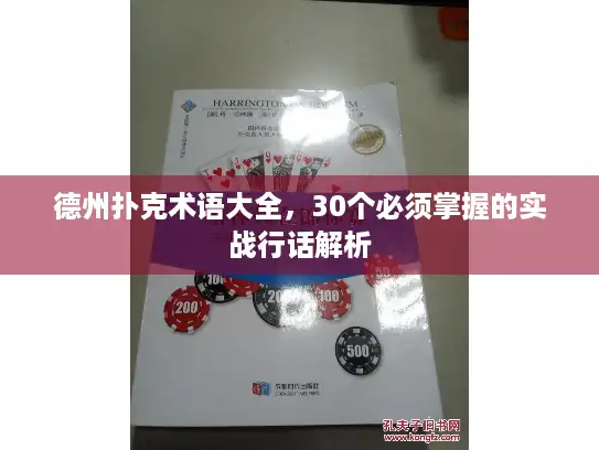 德州扑克术语大全,30个必须掌握的实战行话解析 德州扑克术语大全,30个必须掌握的实战行话解析