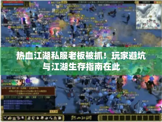 热血江湖私服老板被抓！玩家避坑与江湖生存指南在此