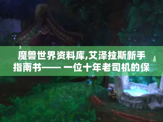 魔兽世界资料库,艾泽拉斯新手指南书—— 一位十年老司机的保姆级教学