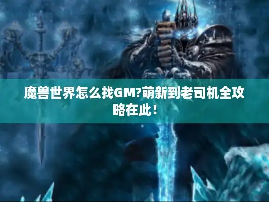 魔兽世界怎么找GM?萌新到老司机全攻略在此! 魔兽世界怎么找GM?萌新到老司机全攻略在此!