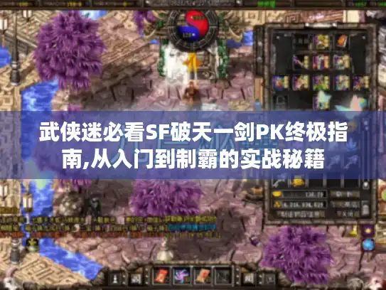 武侠迷必看SF破天一剑PK终极指南,从入门到制霸的实战秘籍