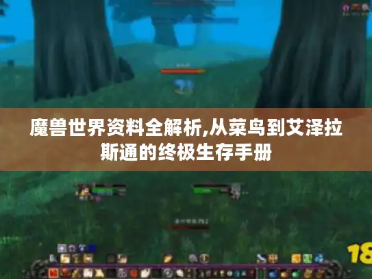魔兽世界资料全解析,从菜鸟到艾泽拉斯通的终极生存手册 魔兽世界资料全解析,从菜鸟到艾泽拉斯通的终极生存手册