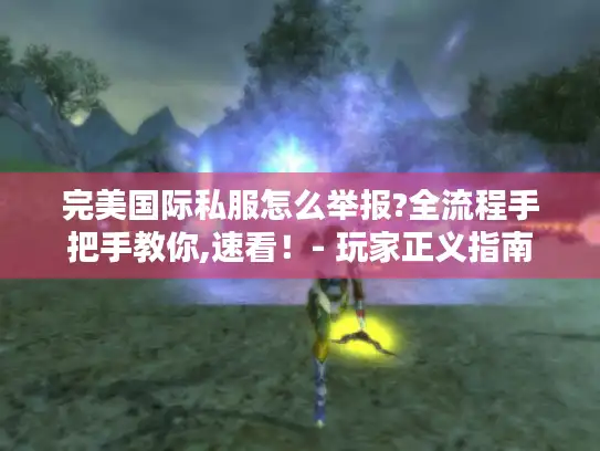 完美国际私服怎么举报?全流程手把手教你,速看!- 玩家正义指南 完美国际私服怎么举报?全流程手把手教你,速看!- 玩家正义指南