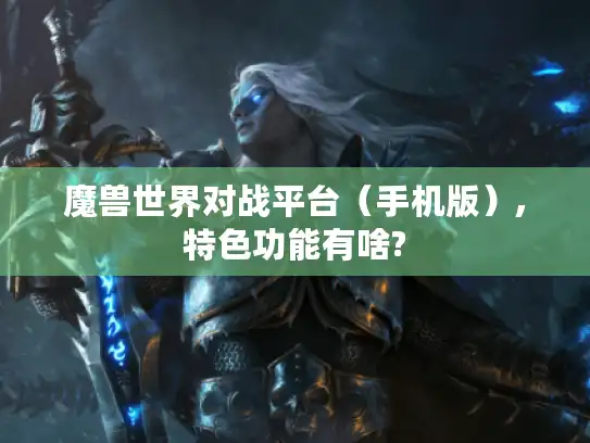 魔兽世界对战平台（手机版）,特色功能有啥?