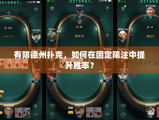 有限德州扑克，如何在固定限注中提升胜率？