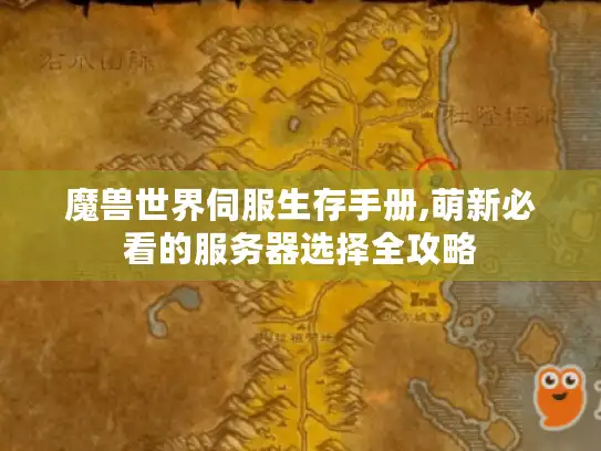魔兽世界伺服生存手册,萌新必看的服务器选择全攻略