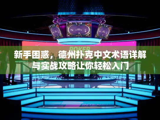 新手困惑，德州扑克中文术语详解与实战攻略让你轻松入门