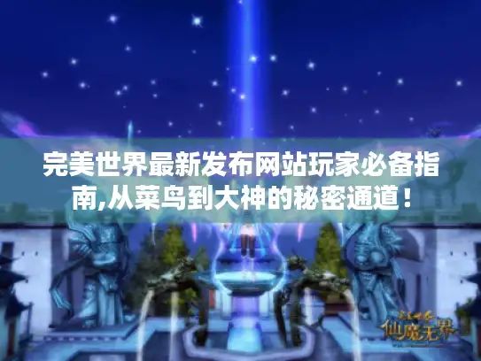 完美世界最新发布网站玩家必备指南,从菜鸟到大神的秘密通道！