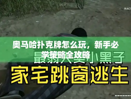 奥马哈扑克牌怎么玩，新手必学策略全攻略