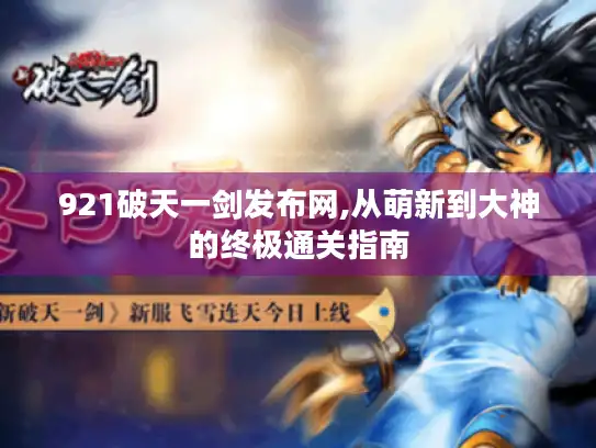 921破天一剑发布网,从萌新到大神的终极通关指南