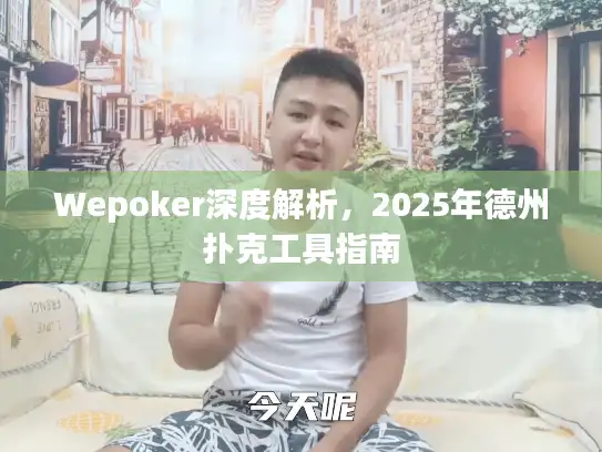 Wepoker深度解析，2025年德州扑克工具指南