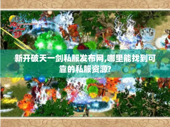 新开破天一剑私服发布网,哪里能找到可靠的私服资源?
