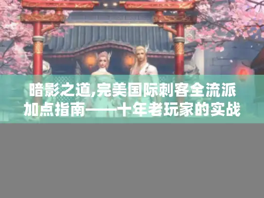 暗影之道,完美国际刺客全流派加点指南——十年老玩家的实战心得