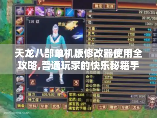 天龙八部单机版修改器使用全攻略,普通玩家的快乐秘籍手册