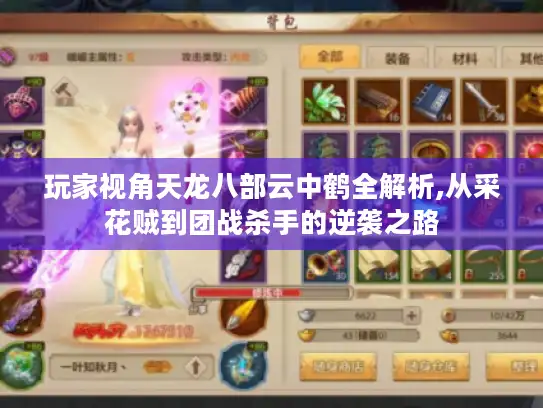 玩家视角天龙八部云中鹤全解析,从采花贼到团战杀手的逆袭之路