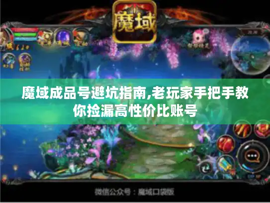 魔域成品号避坑指南,老玩家手把手教你捡漏高性价比账号