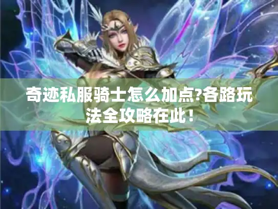 奇迹私服骑士怎么加点?各路玩法全攻略在此！
