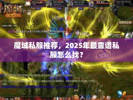 魔域私服推荐，2025年最靠谱私服怎么找？