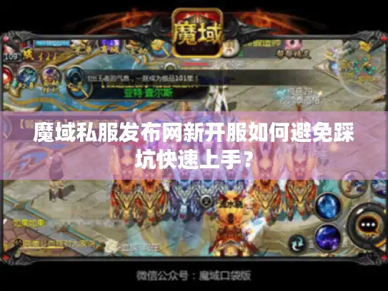 魔域私服发布网新开服如何避免踩坑快速上手? 魔域私服发布网新开服如何避免踩坑快速上手?
