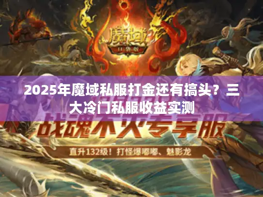 2025年魔域私服打金还有搞头？三大冷门私服收益实测
