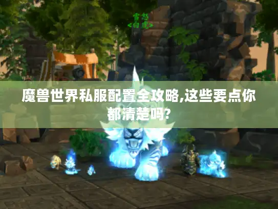 魔兽世界私服配置全攻略,这些要点你都清楚吗?