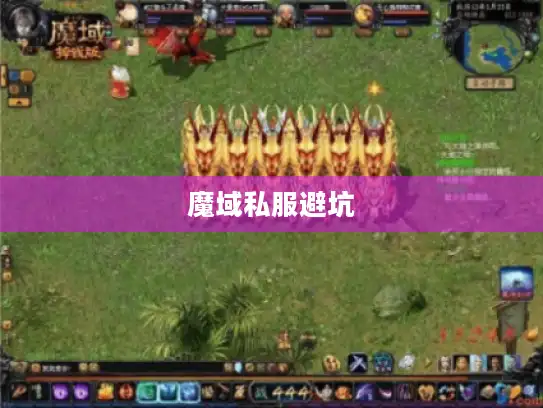 魔域私服避坑