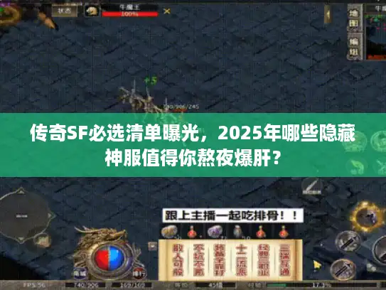 传奇SF必选清单曝光，2025年哪些隐藏神服值得你熬夜爆肝？
