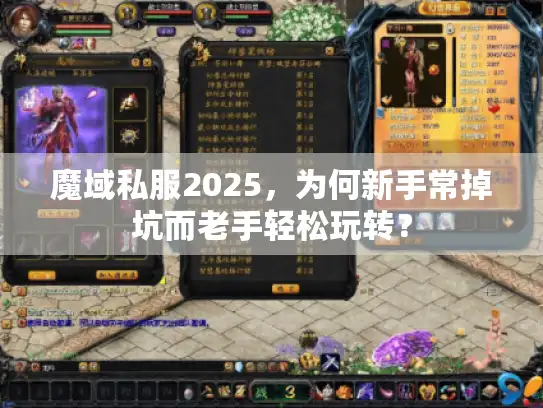 魔域私服2025，为何新手常掉坑而老手轻松玩转？