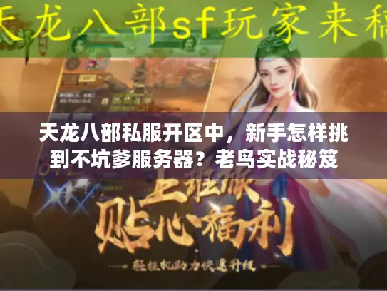 天龙八部私服开区中，新手怎样挑到不坑爹服务器？老鸟实战秘笈