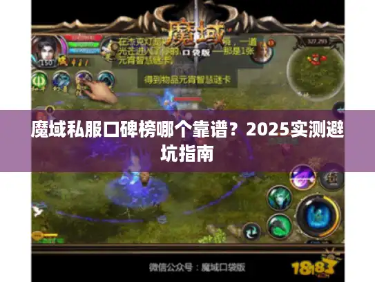 魔域私服口碑榜哪个靠谱？2025实测避坑指南