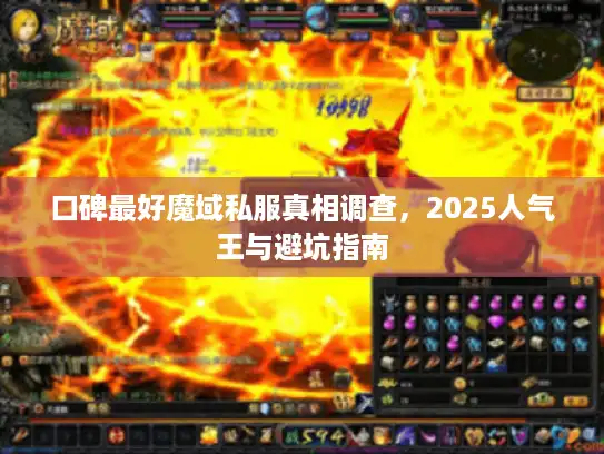 口碑最好魔域私服真相调查,2025人气王与避坑指南 口碑最好魔域私服真相调查,2025人气王与避坑指南