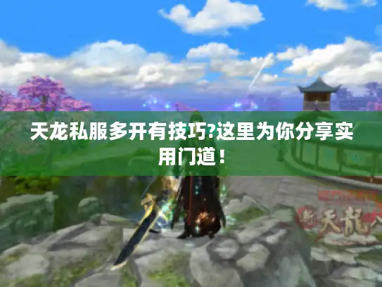 天龙私服多开有技巧?这里为你分享实用门道! 天龙私服多开有技巧?这里为你分享实用门道!