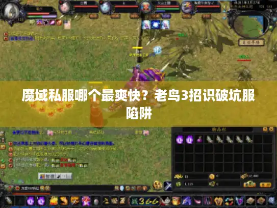 魔域私服哪个最爽快?老鸟3招识破坑服陷阱 魔域私服哪个最爽快?老鸟3招识破坑服陷阱