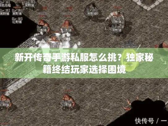 新开传奇手游私服怎么挑？独家秘籍终结玩家选择困境