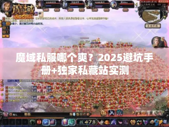 魔域私服哪个爽？2025避坑手册+独家私藏站实测