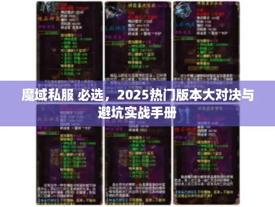 魔域私服 必选,2025热门版本大对决与避坑实战手册 魔域私服 必选,2025热门版本大对决与避坑实战手册